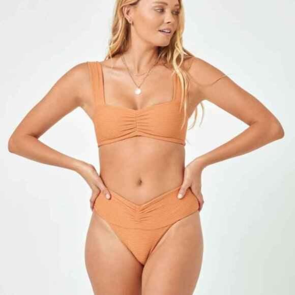 NWT l*space Bikini Set: Marlee Top & Sandy Bottom Classic Size Small - Picture 2 of 13
